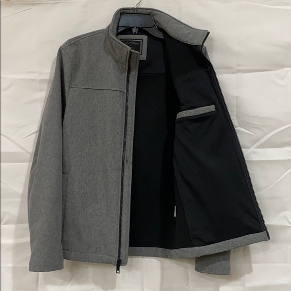 Calvin Klein Mens Soft Shell Open Bottom Jacket - Picture 3 of 3
